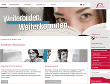 Tablet Screenshot of bbwbfz-seminare.de